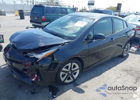 2016 Toyota Prius Three Touring из США, поврежденный, VIN JTDKARFU5G3029409